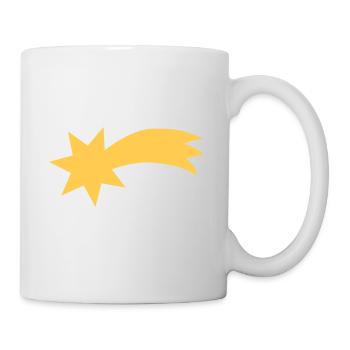 Shooting star - Mug - white - Right