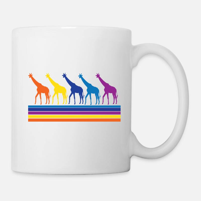 giraffe - Mug - white