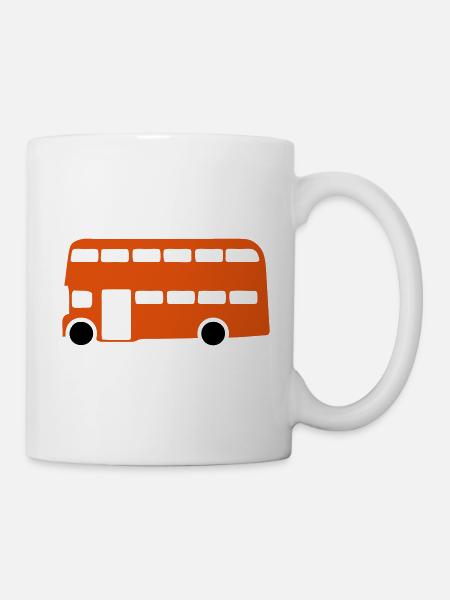 bus anglais english 1 - Mug blanc - blanc