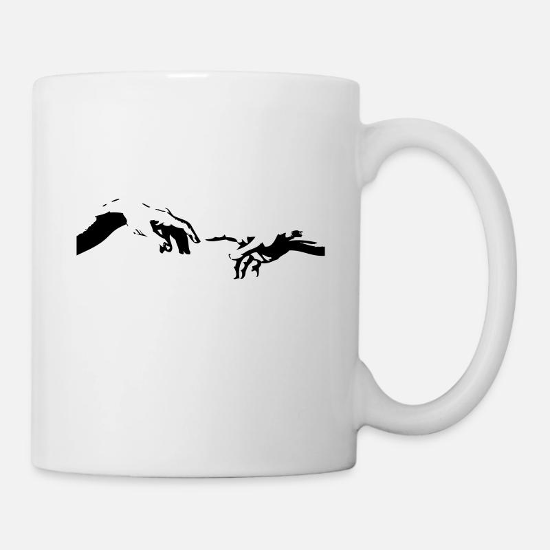 Hände - Tasse - Weiß