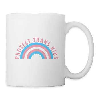 Protéger Trans Kids Rainbow - Mug blanc - blanc - Droite
