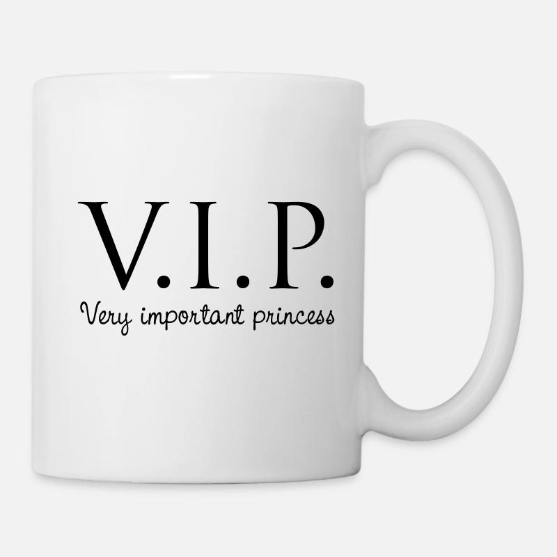 princesse très importante - Mug blanc - blanc