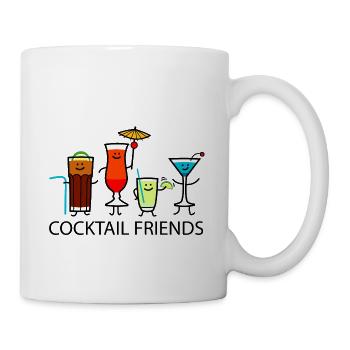 Cocktail Friends - Mug blanc - blanc - Droite