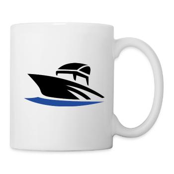 Pilote de bateau de vitesse de capitaine de bateau spécialement pour vous - Mug blanc - blanc - Droite
