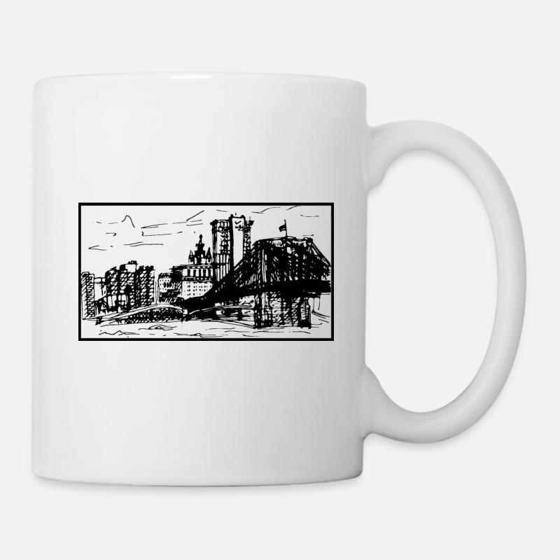 Skyline New York - Tasse - Weiß