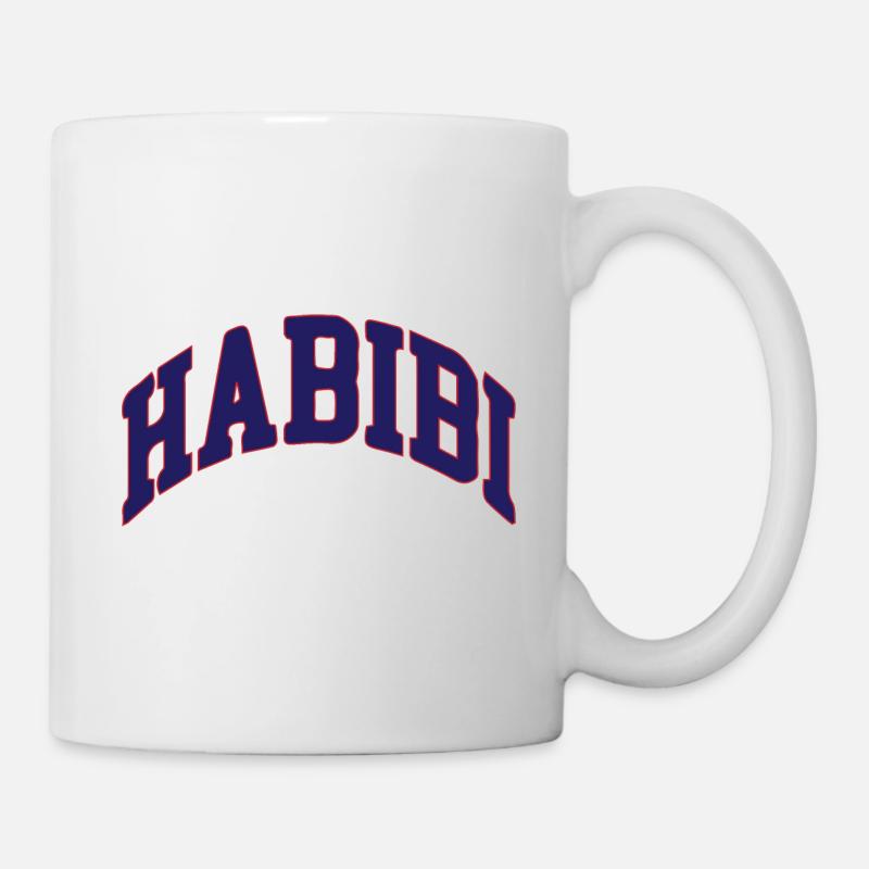 Habibi - Tasse - Weiß