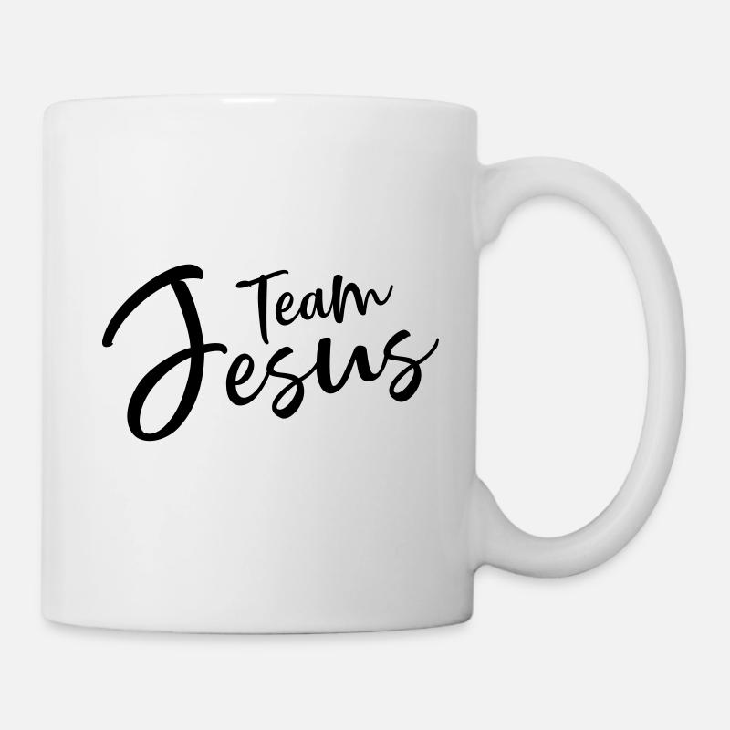 team jesus - Tasse - Weiß