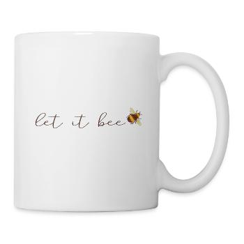 Let it bee Bee Bees Honey Beekeeper Beekeeper Idea - Mug - white - Right