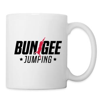 bungee jumping extremsport - Tasse - Weiß - Rechts