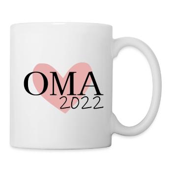 Oma 2022 - Tasse - Weiß - Rechts