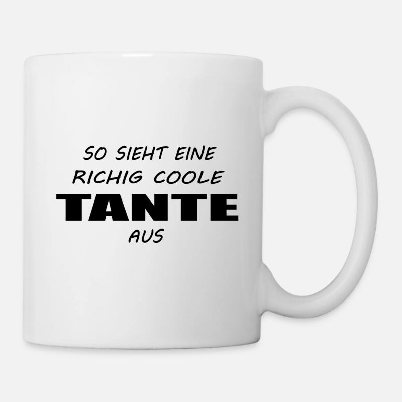 Tante - Tasse - Weiß