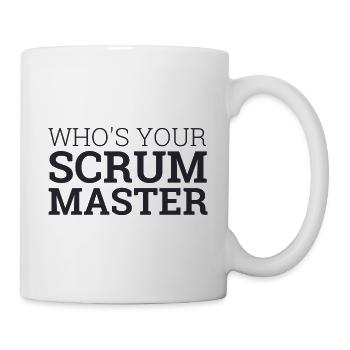 « Scrum Master » | - Mug blanc - blanc - Droite