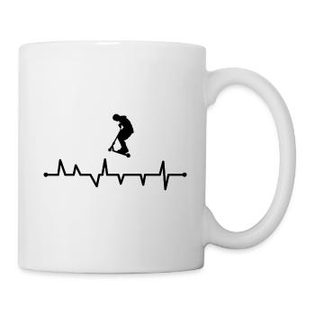 Stunt Scooter - Mug - white - Right