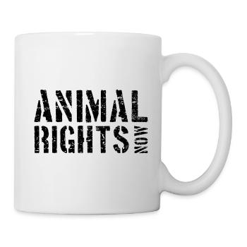 ANIMAL RIGHTS NOW - Mug - white - Right