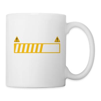 Cadeau Connerie Suivante En Cours De Préparation - Mug blanc - blanc - Droite