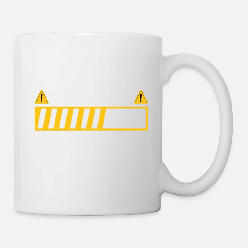 Cadeau Connerie Suivante En Cours De Préparation - Mug blanc - blanc
