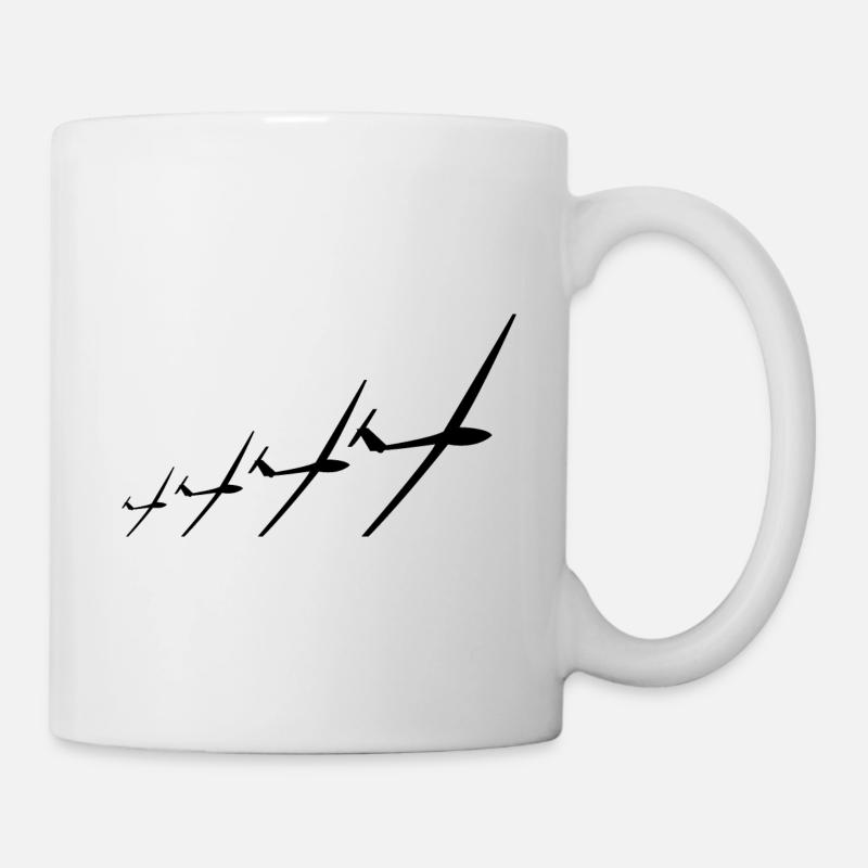 Planeurs Planeurs Planeurs - Mug blanc - blanc