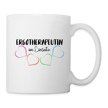 ERGOTHERAPEUTIN ERGOTHERAPIE - Tasse - Weiß - Rechts