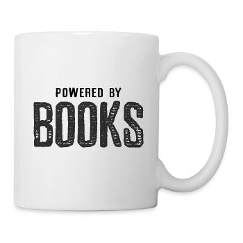 Lesen Bücherwurm Leseratte Bücher Lesen - Tasse - Weiß - Rechts