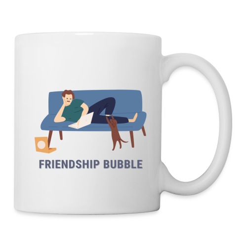 Friendship bubble man and dog - Mok