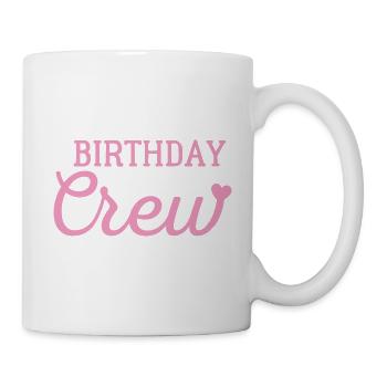 Birthday crew - Mug - white - Right