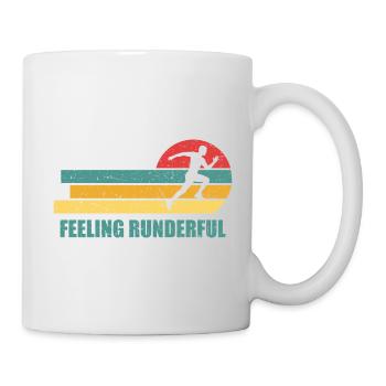 Runner Marathon Running est génial - Mug blanc - blanc - Droite