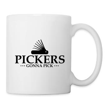 Conceptions de service de déverrouillage Lockpicking Lock Picking - Mug blanc - blanc - Droite