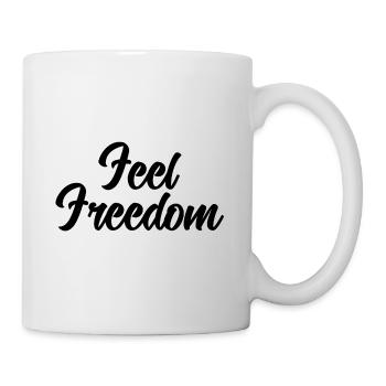 Feel Freedom - Mug - white - Right