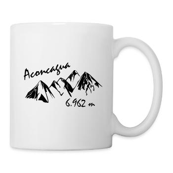 Aconcagua - Mug blanc - blanc - Droite