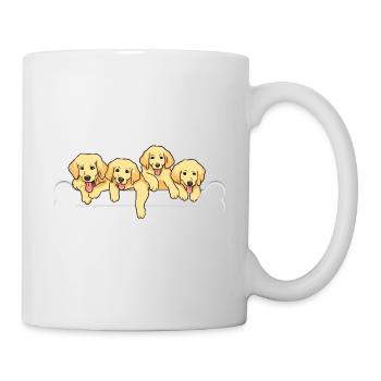 That's my Crew Labbi Welpe Labrador liebhaber - Tasse - Weiß - Rechts