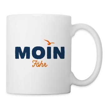 Nordsee Moin Föhr - Tasse - Weiß - Rechts