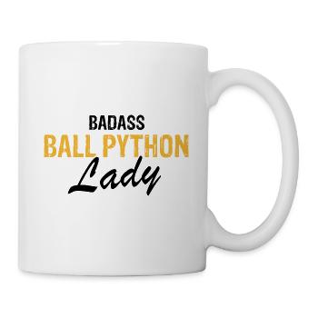 King python design pour les amateurs de serpents - Mug blanc - blanc - Droite