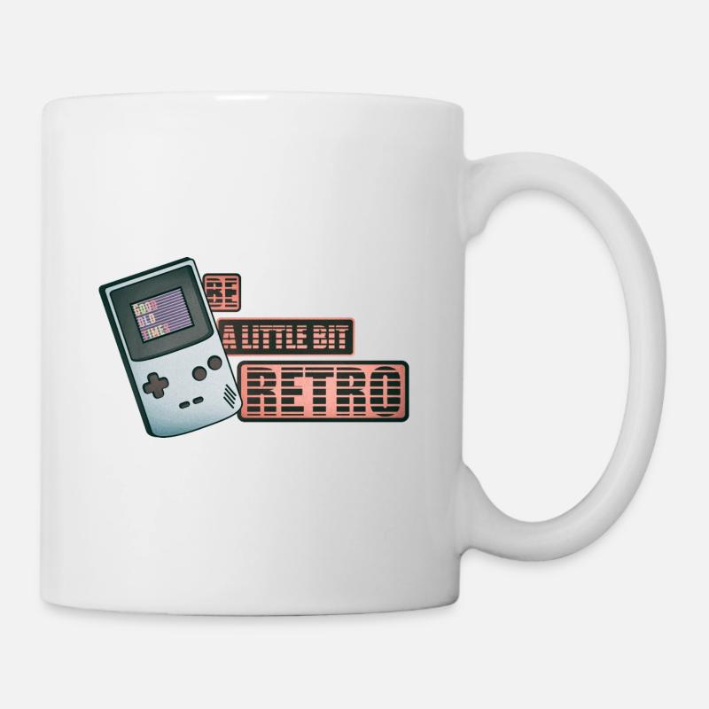 retro_gaming - Mug blanc - blanc