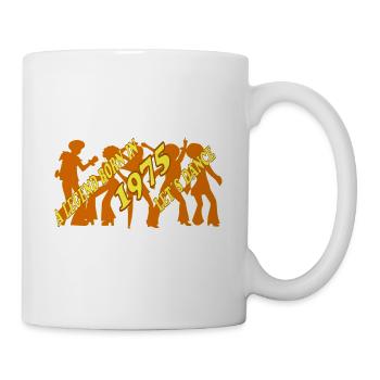 Year of birth 1975 Vintage Retro, birth, birthday - Mug - white - Right