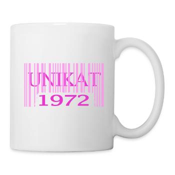 1972 geburtstag jubiläum seltenes unikat - Tasse - Weiß - Rechts