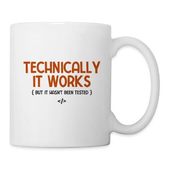 Software Ingenieur Informatiker Programmierer - Tasse - Weiß - Rechts
