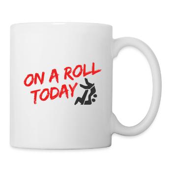 BJJ Jiu Jitsu - Tasse - Weiß - Rechts