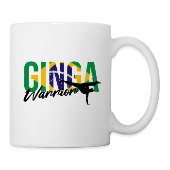 Ginga Capoeira für brasilianische Kampfsportarten - Tasse - Weiß - Rechts