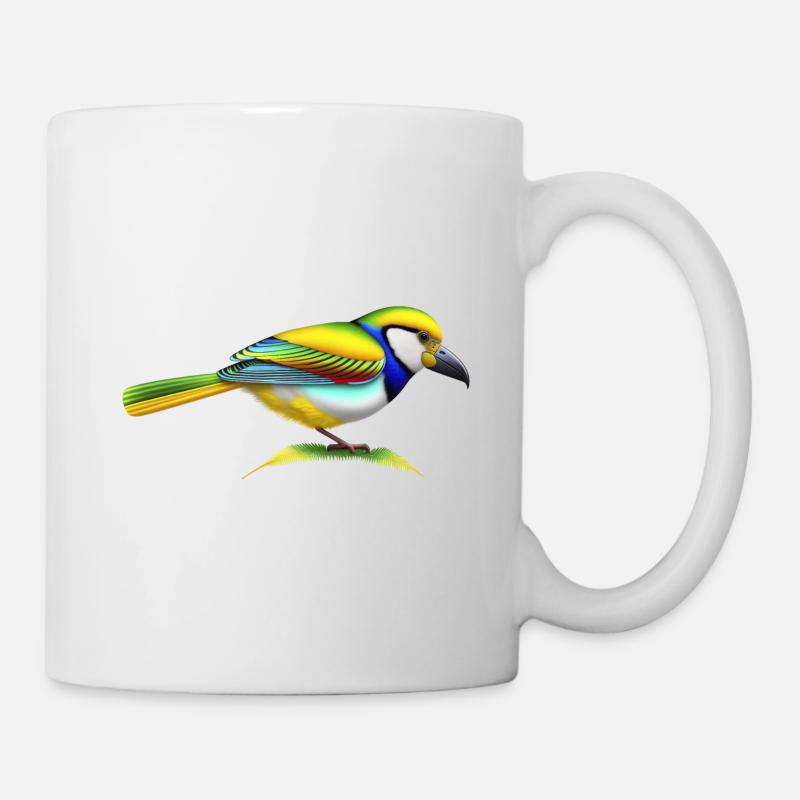 Beautiful bird - Mug - white