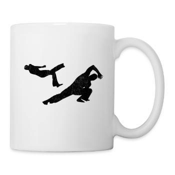 Capoeira - Tasse - Weiß - Rechts