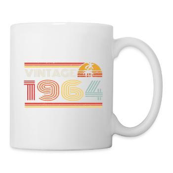 1964 Limited Edition Geburtstag Outfit 1964 vintag - Tasse - Weiß - Rechts