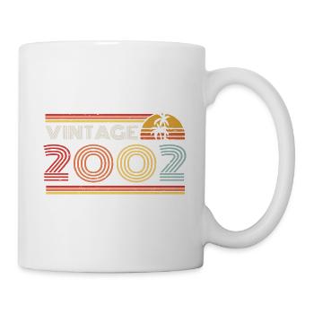 2002 Limited Edition Geburtstag Outfit 2002 vintag - Tasse - Weiß - Rechts