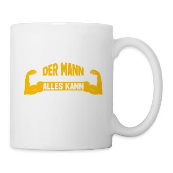Karl Der Mann Der Alles Kann Vorname Karl - Tasse - Weiß - Rechts
