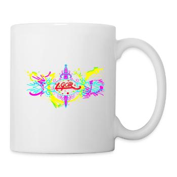 L.Gor Dolch Farbklecks - Tasse - Weiß - Rechts
