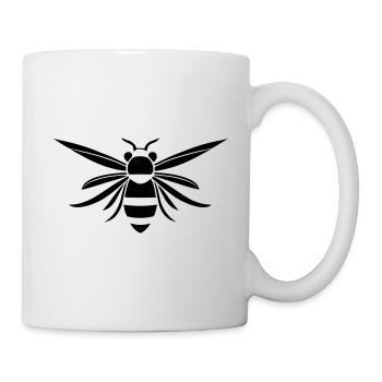 Biene - Tasse - Weiß - Rechts