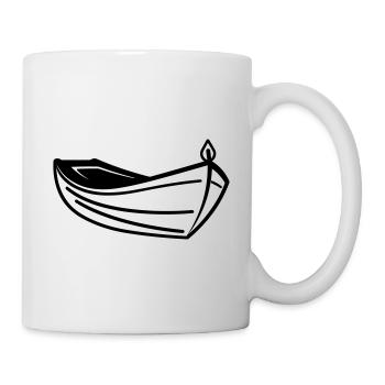 Boot - Tasse - Weiß - Rechts