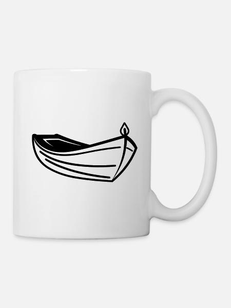 Boot - Tasse - Weiß
