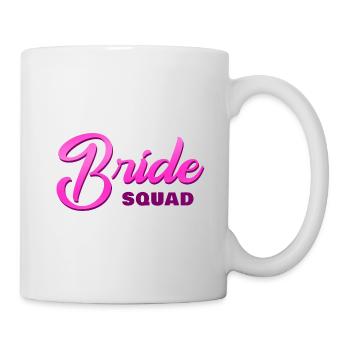 Bride Squad Rose - Mug blanc - blanc - Droite