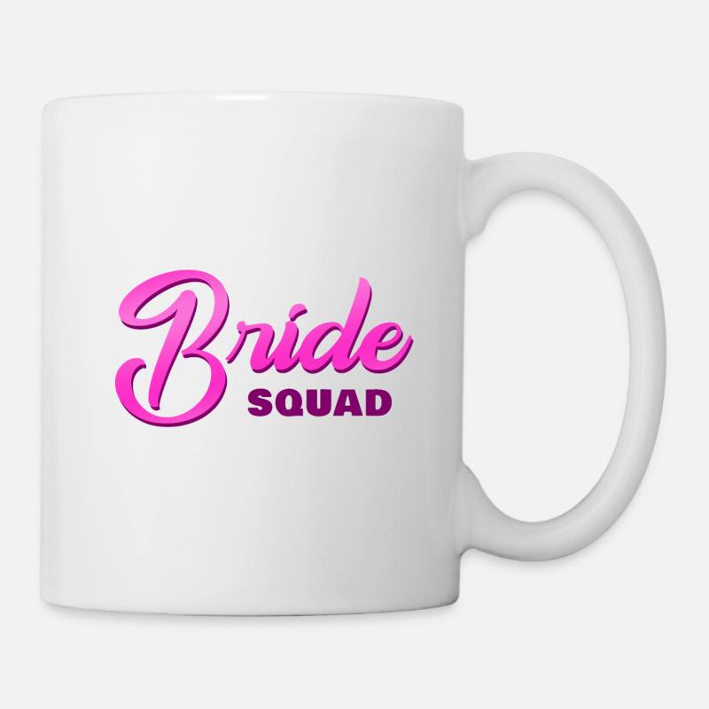 Bride Squad Pink - Mug - white