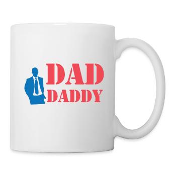 Dad In The Streets Dad In The Sheets Dad Jokes - Tasse - Weiß - Rechts